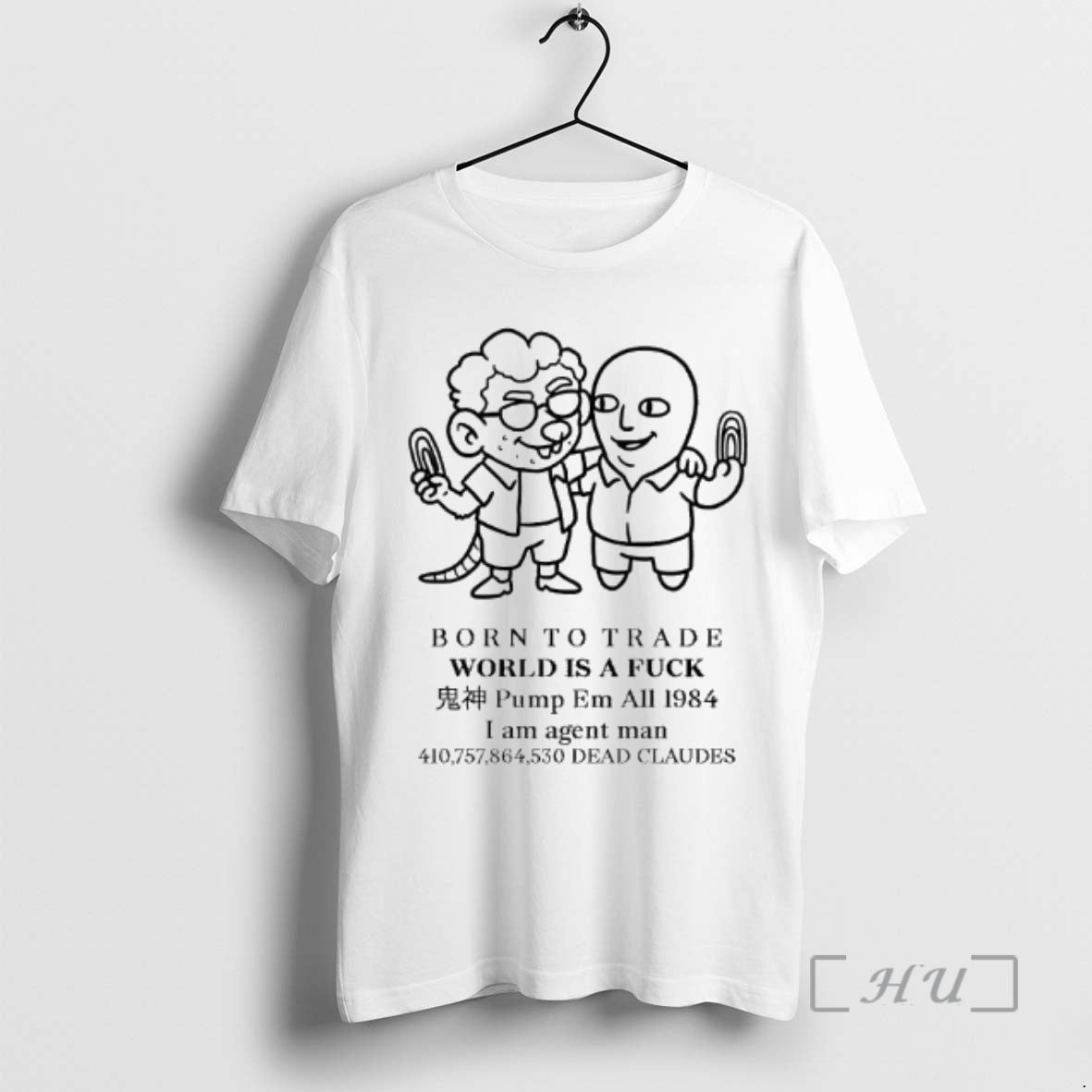 Trending Born To Trade World Is A Fuck Pump Em All 1984 I Am Agent T-Shirts, Hoodie, Sweatshirt | AU18TeeNovaLab.com
