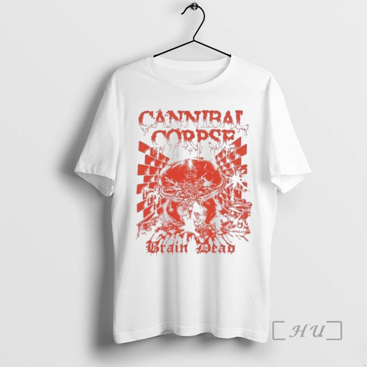 Trending Brain Dead X Cannibal Corpse Splatter Brain T-Shirts, Hoodie, Sweatshirt | AU18TeeNovaLab.com