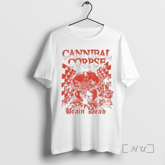 Trending Brain Dead X Cannibal Corpse Splatter Brain T-Shirts, Hoodie, Sweatshirt | AU18TeeNovaLab.com