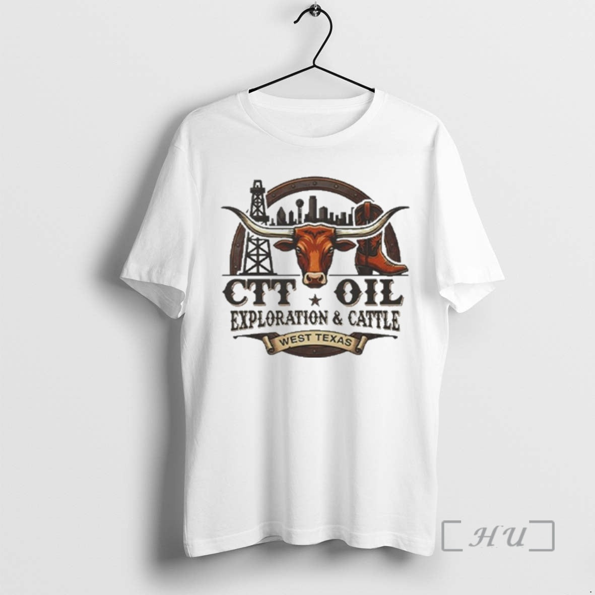 Trending Ctt Oil Exploration Cattle West Texas Landman T-Shirts, Hoodie, Sweatshirt | AU18TeeNovaLab.com