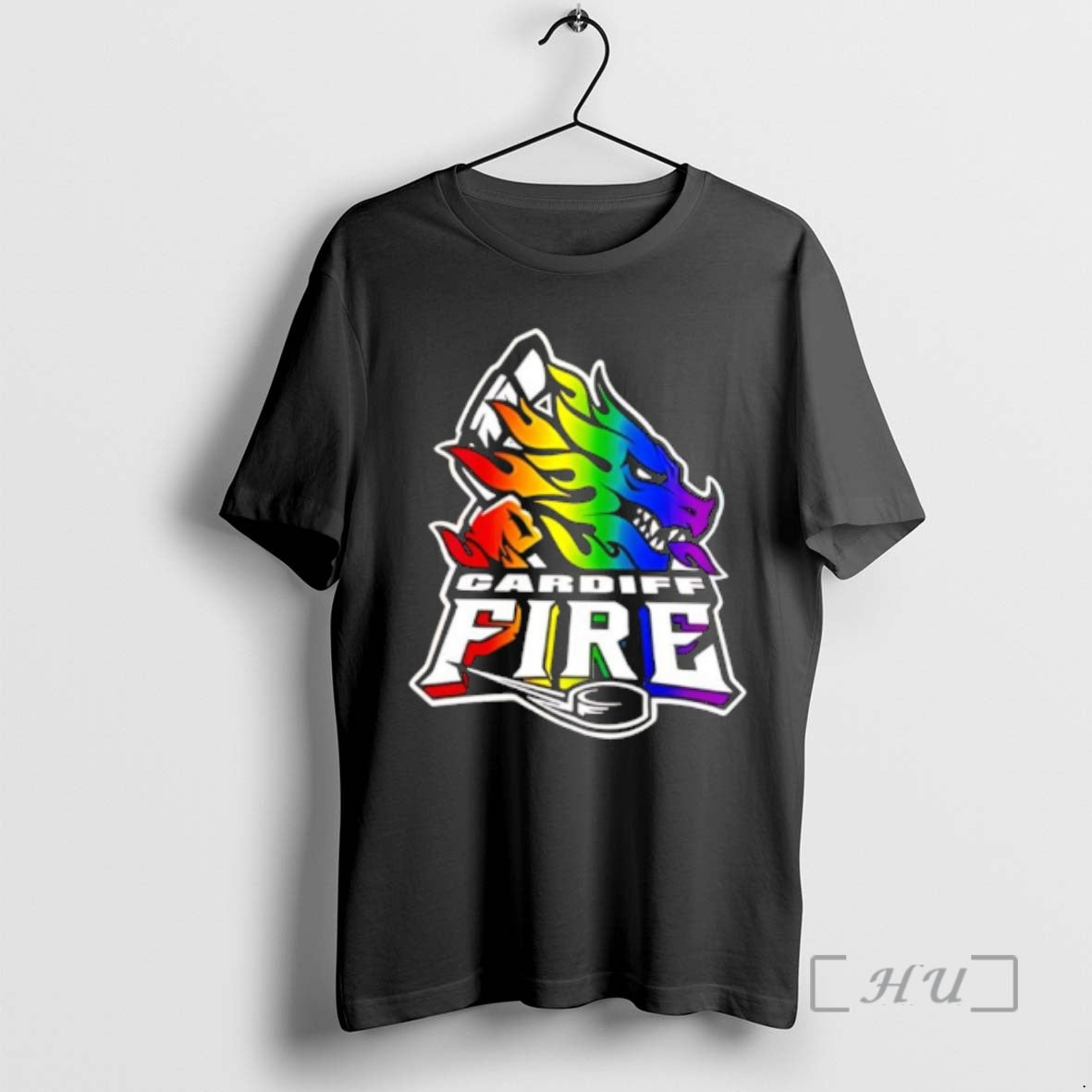 Trending Cardiff Fire Hockey Logo Pride T-Shirts, Hoodie, Sweatshirt | AU18TeeNovaLab.com