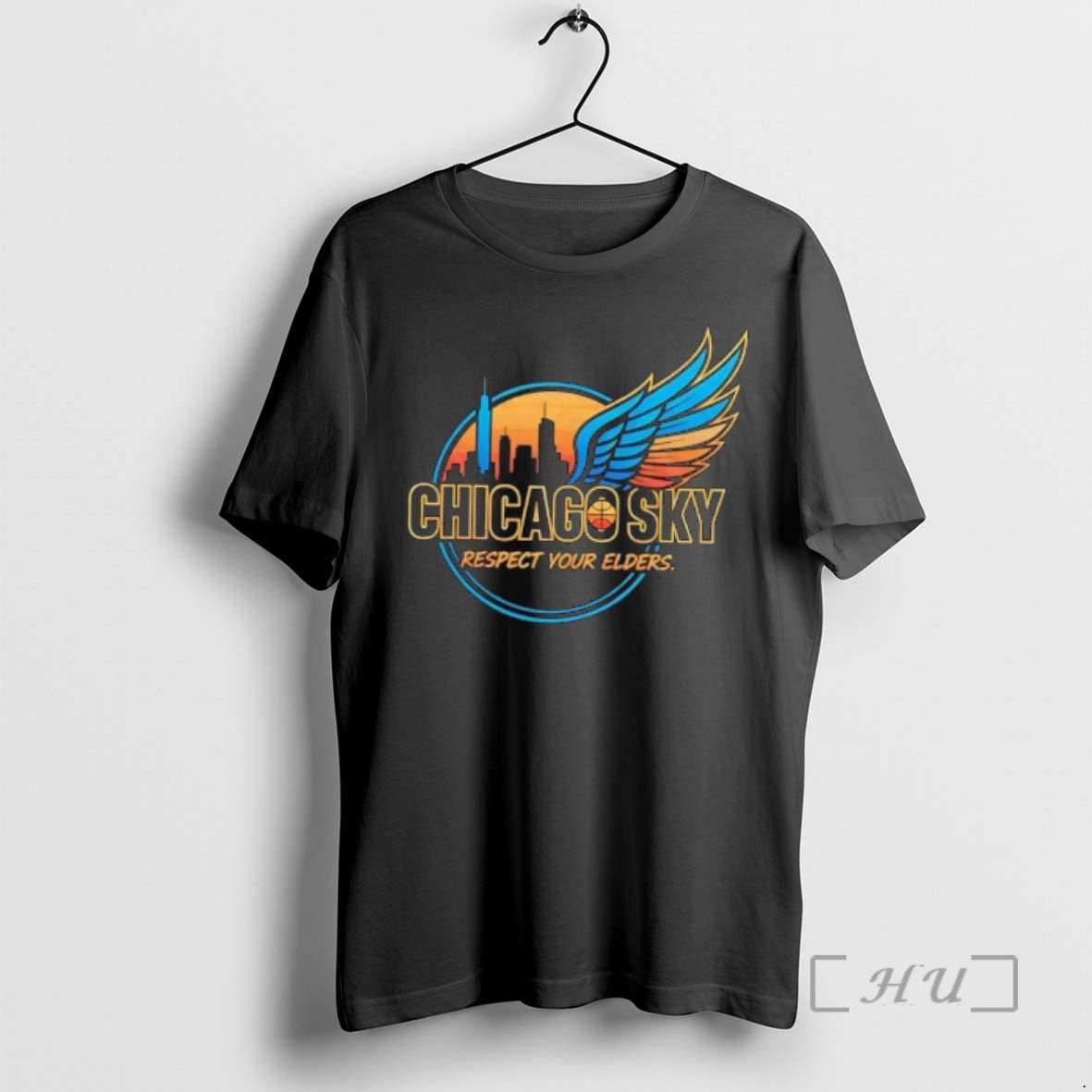 Trending Chicago Sky Respect Your Elders T-Shirts, Hoodie, Sweatshirt | AU18TeeNovaLab.com