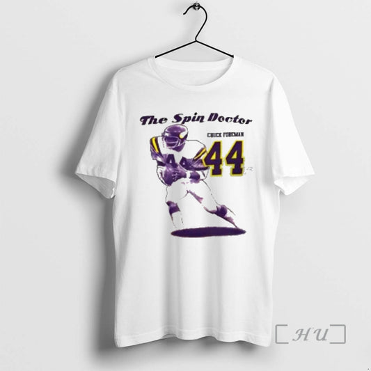 Trending Chuck Foreman The Spin Doctor T-Shirts, Hoodie, Sweatshirt | AU18TeeNovaLab.com