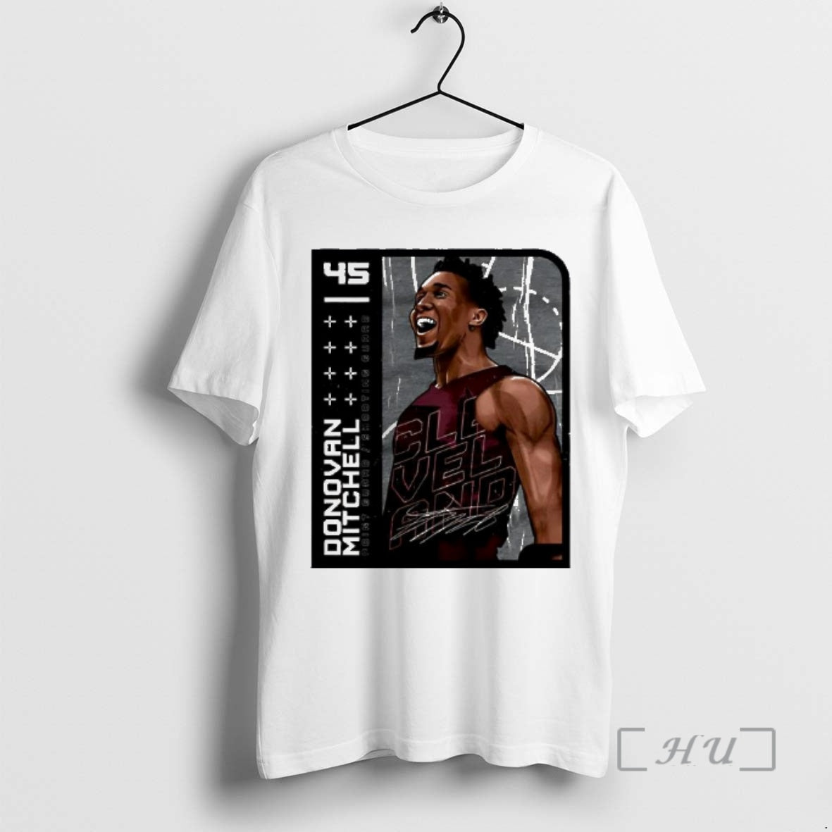 Trending Cleveland Cavaliers Donovan Mitchell 45 Card T-Shirts, Hoodie, Sweatshirt | AU18TeeNovaLab.com
