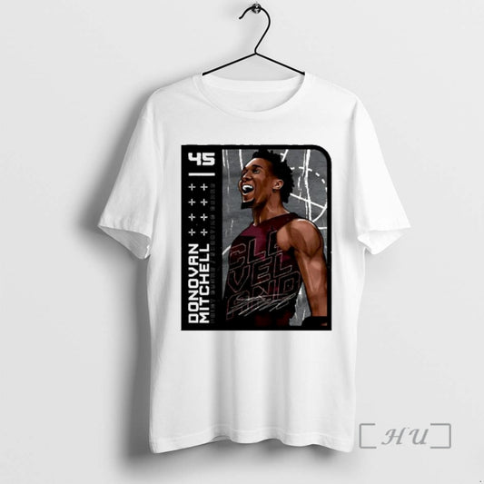 Trending Cleveland Cavaliers Donovan Mitchell 45 Card T-Shirts, Hoodie, Sweatshirt | AU18TeeNovaLab.com