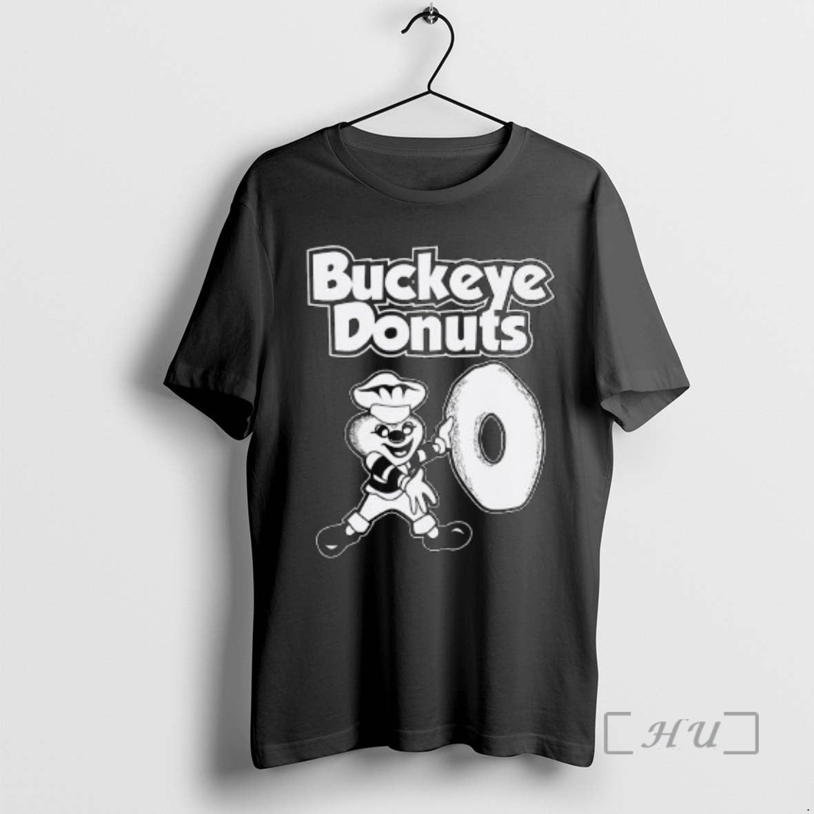 Trending Columbus Ohio Donut Buckeye Donuts Circle Black T-Shirts, Hoodie, Sweatshirt | AU18TeeNovaLab.com