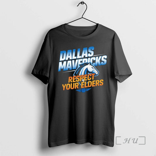 Trending Dallas Mavericks Respect Your Elders T-Shirts, Hoodie, Sweatshirt | AU18TeeNovaLab.com