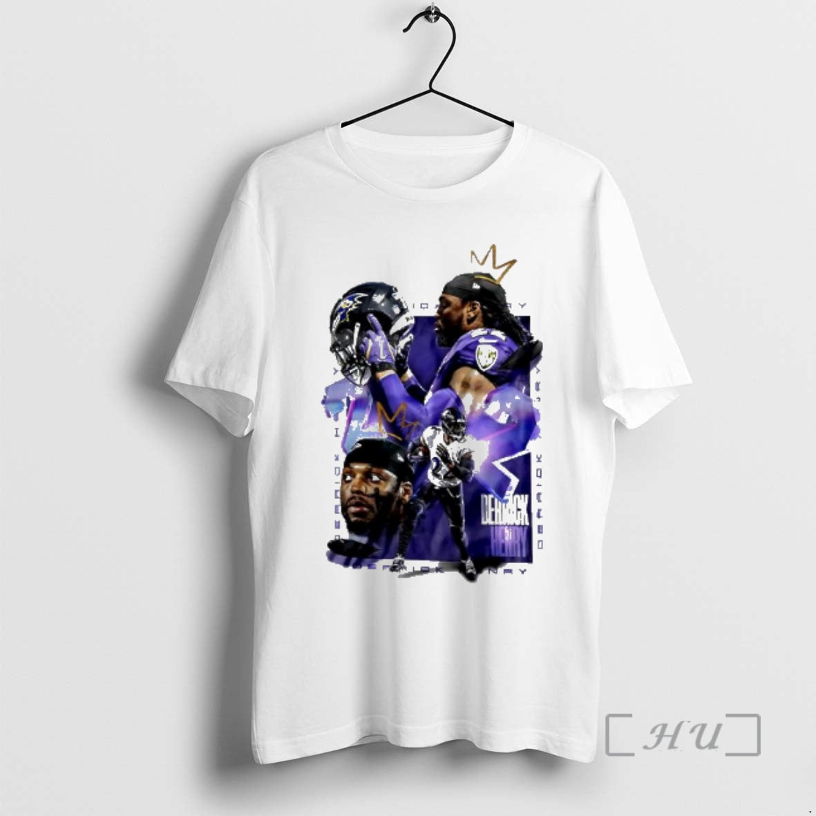Trending Derrick Henry King Henry Baltimore Ravens Graphic T-Shirts, Hoodie, Sweatshirt | AU18TeeNovaLab.com