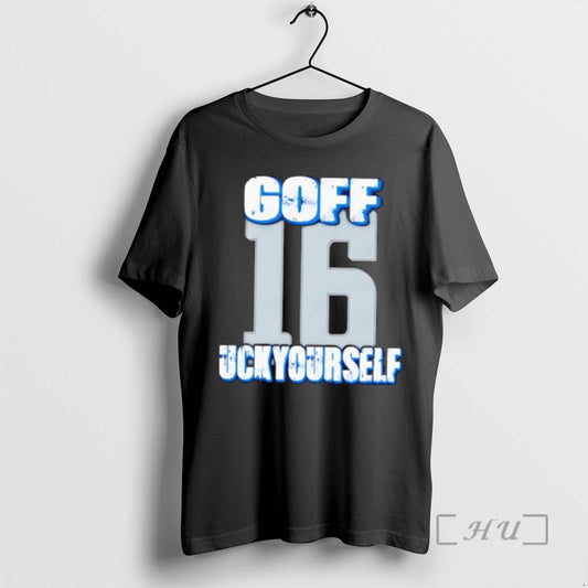 Trending Detroit Lions Jared Goff Uck Yourself 16 T-Shirts, Hoodie, Sweatshirt | AU18TeeNovaLab.com
