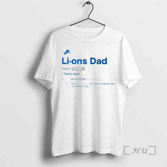 Trending Detroit Lions Dad Definition Ornaments