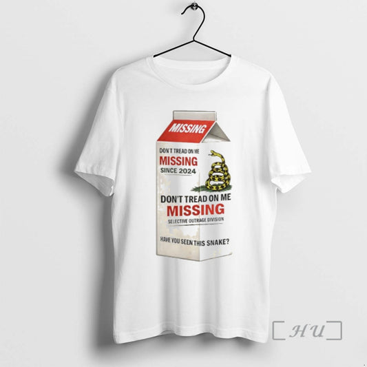 Trending Dont Tread On Me Missing Since 2024 Selective Outrage Division Premium T Shirts Sweater Hoodie, Sweatshirt
