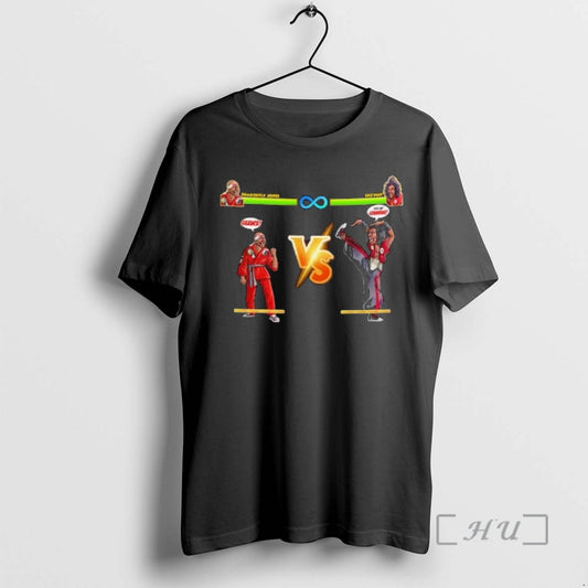 Trending Dragonfly Jones Vs Shonuff Funny Gaming In Living Color Graphic Premium T Shirts Sweater Hoodie, Sweatshirt