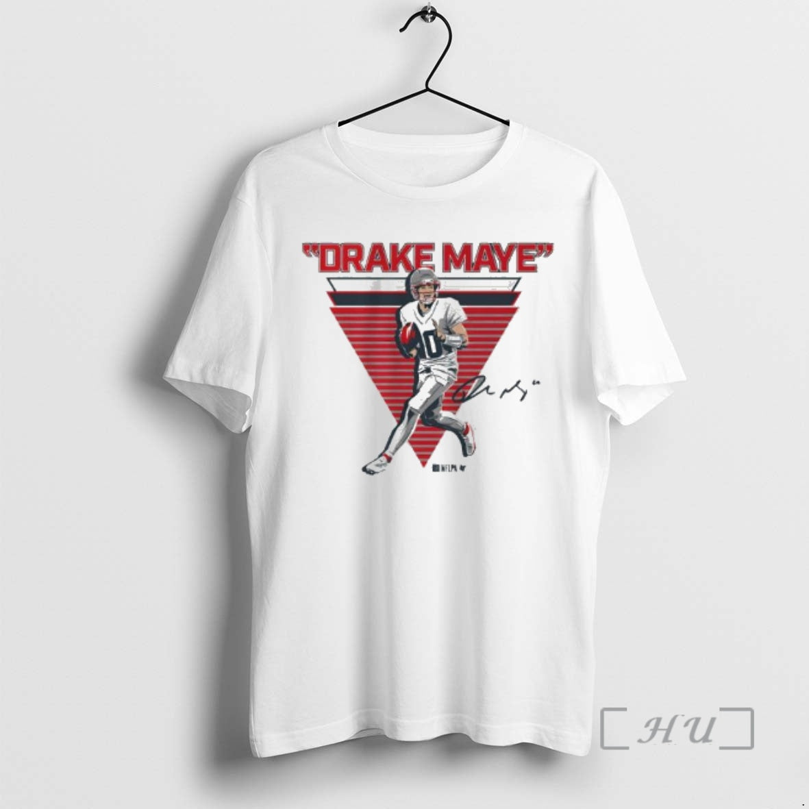 Trending Drake Maye Drake Maye Signature Retro T-Shirts, Hoodie, Sweatshirt | AU18TeeNovaLab.com