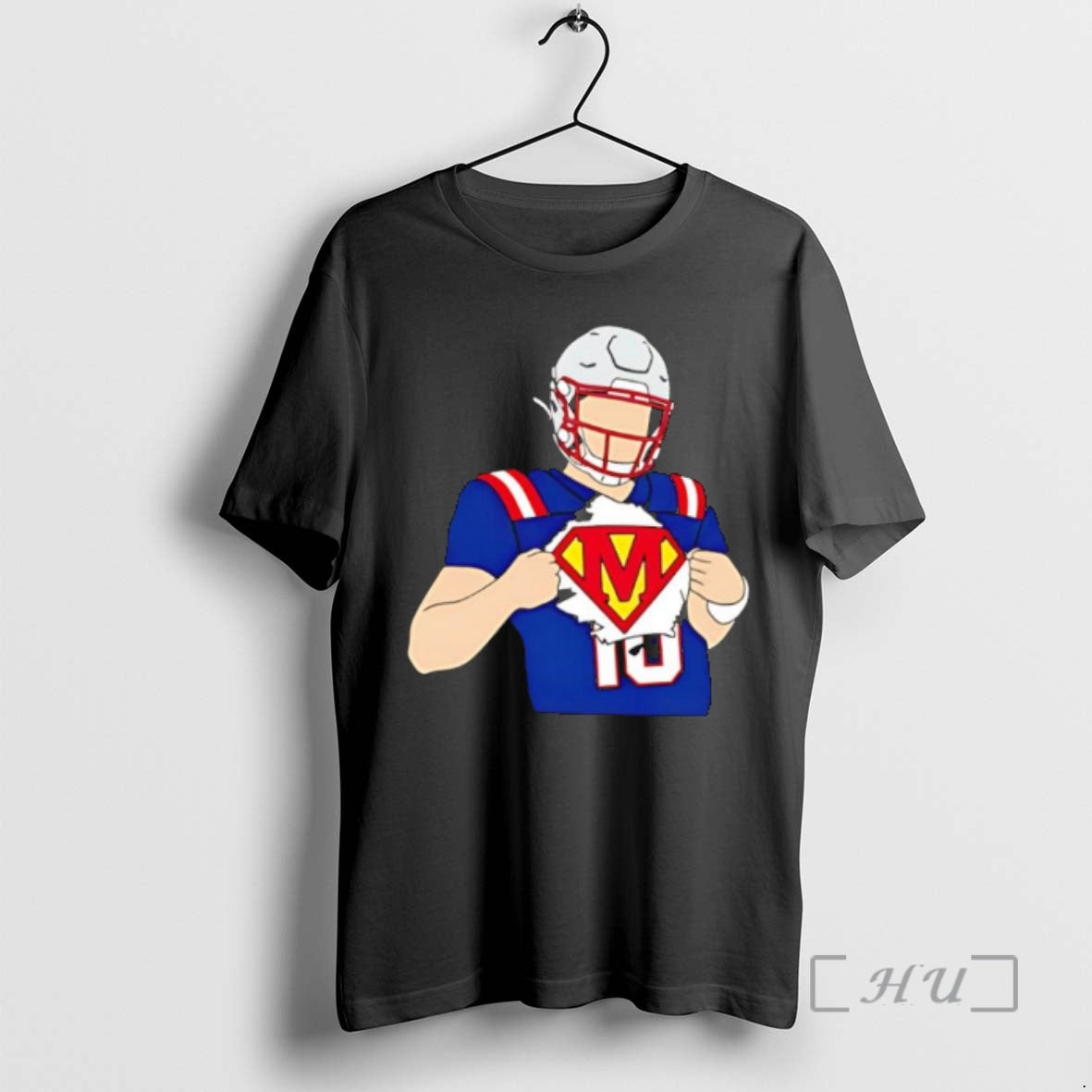 Trending Drake Maye Superman Celebration T-Shirts, Hoodie, Sweatshirt | AU18TeeNovaLab.com