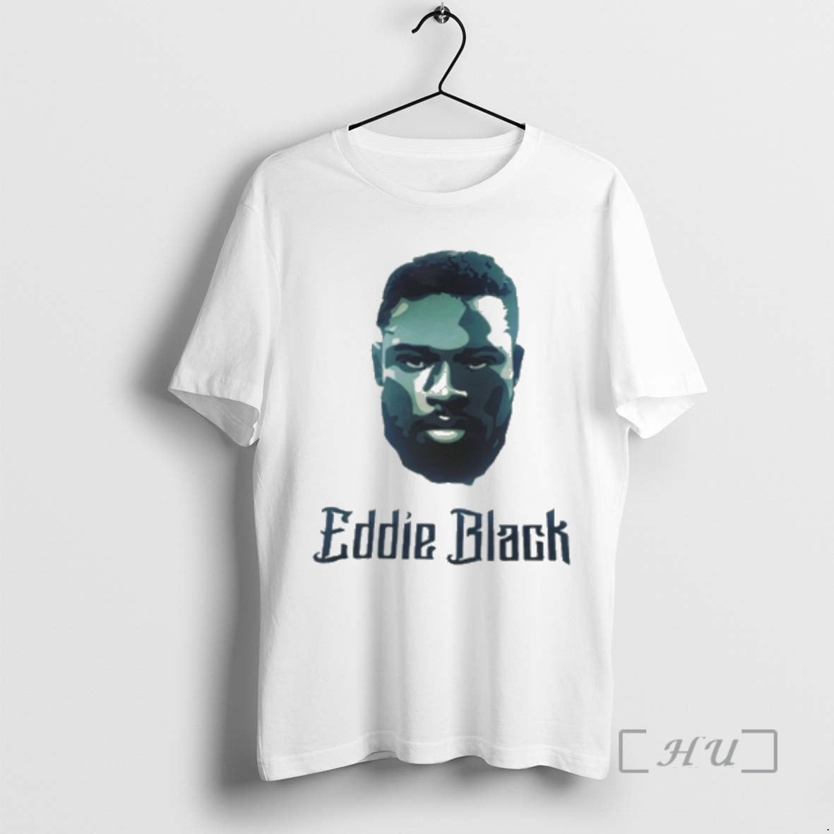 Trending Eddie Black Big Face T-Shirts, Hoodie, Sweatshirt | AU18TeeNovaLab.com