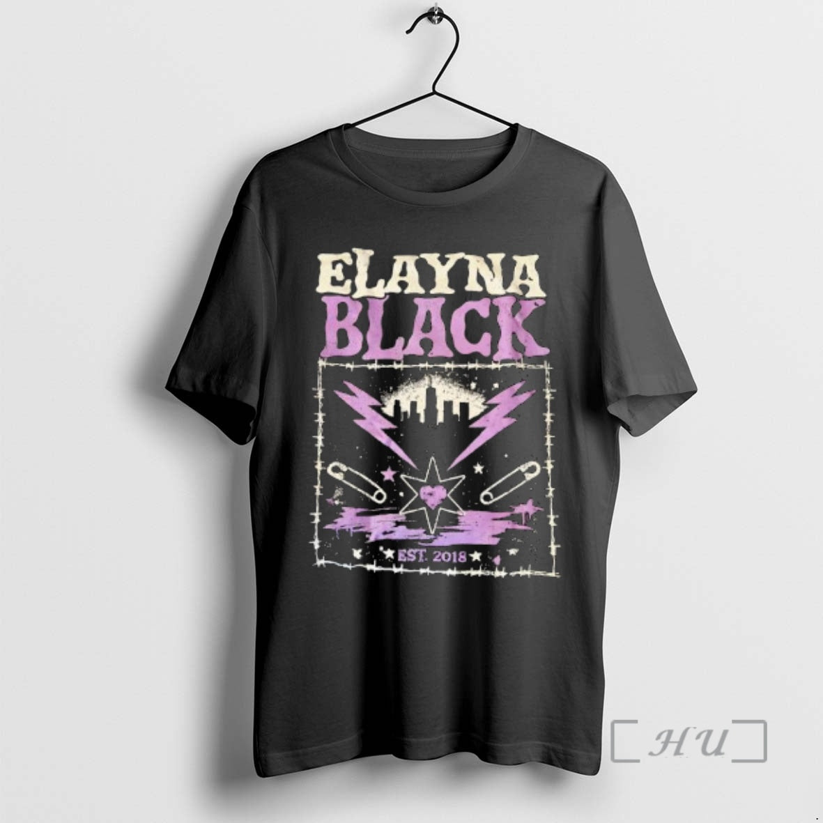 Trending Elayna Black Est 2018 Graphic T-Shirts, Hoodie, Sweatshirt | AU18TeeNovaLab.com