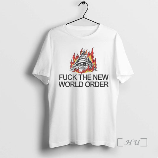 Trending Eye Of Providence Fuck The New World Order T-Shirts, Hoodie, Sweatshirt | AU18TeeNovaLab.com