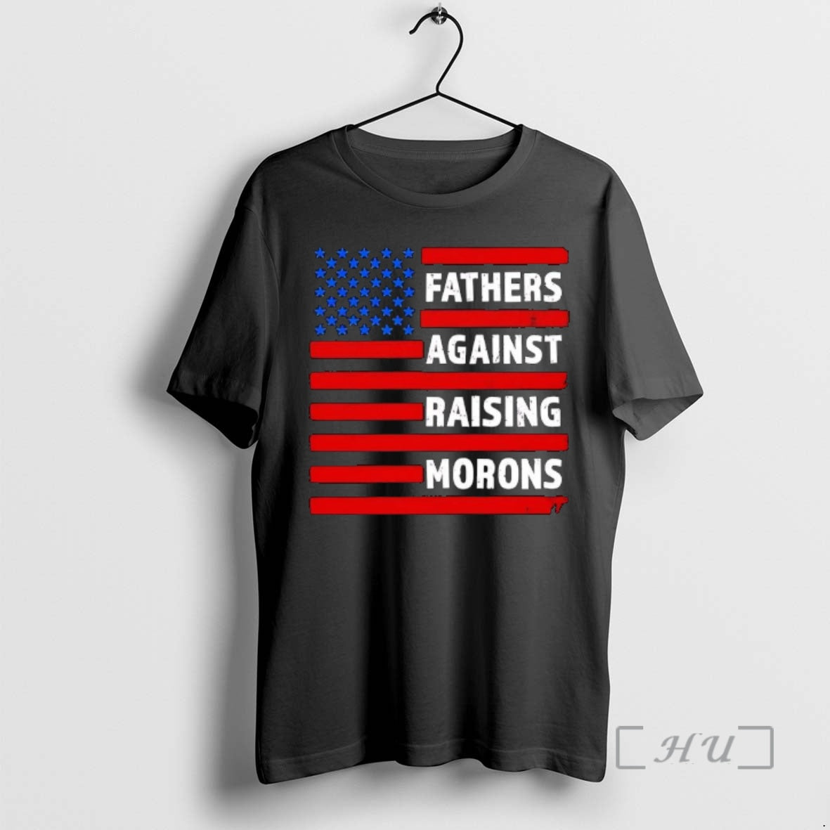 Trending Fathers Against Raising Morons American Flag Graphic T-Shirts, Hoodie, Sweatshirt | AU18TeeNovaLab.com
