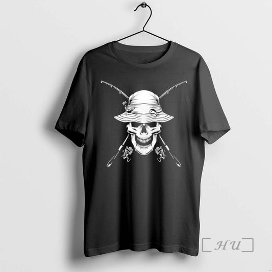 Trending Fishing Skull T-Shirts, Hoodie, Sweatshirt | AU18TeeNovaLab.com