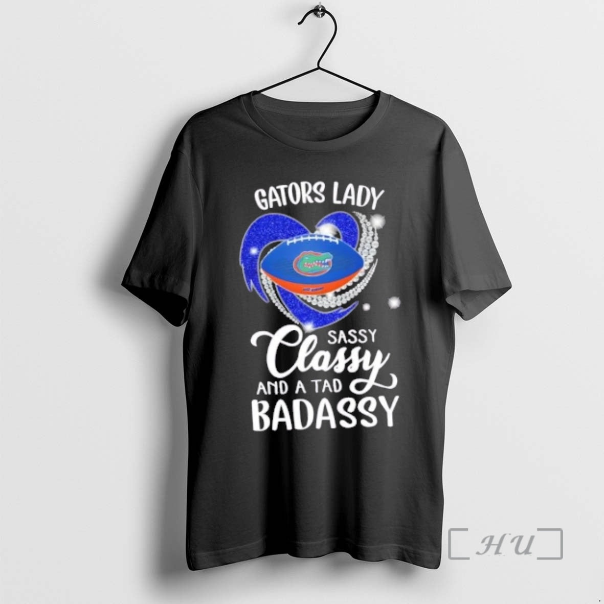 Trending Florida Gators Lady Sassy Classy And A Tad Badassy Diamond Heart Premium T Shirts Hoodie, Sweatshirt
