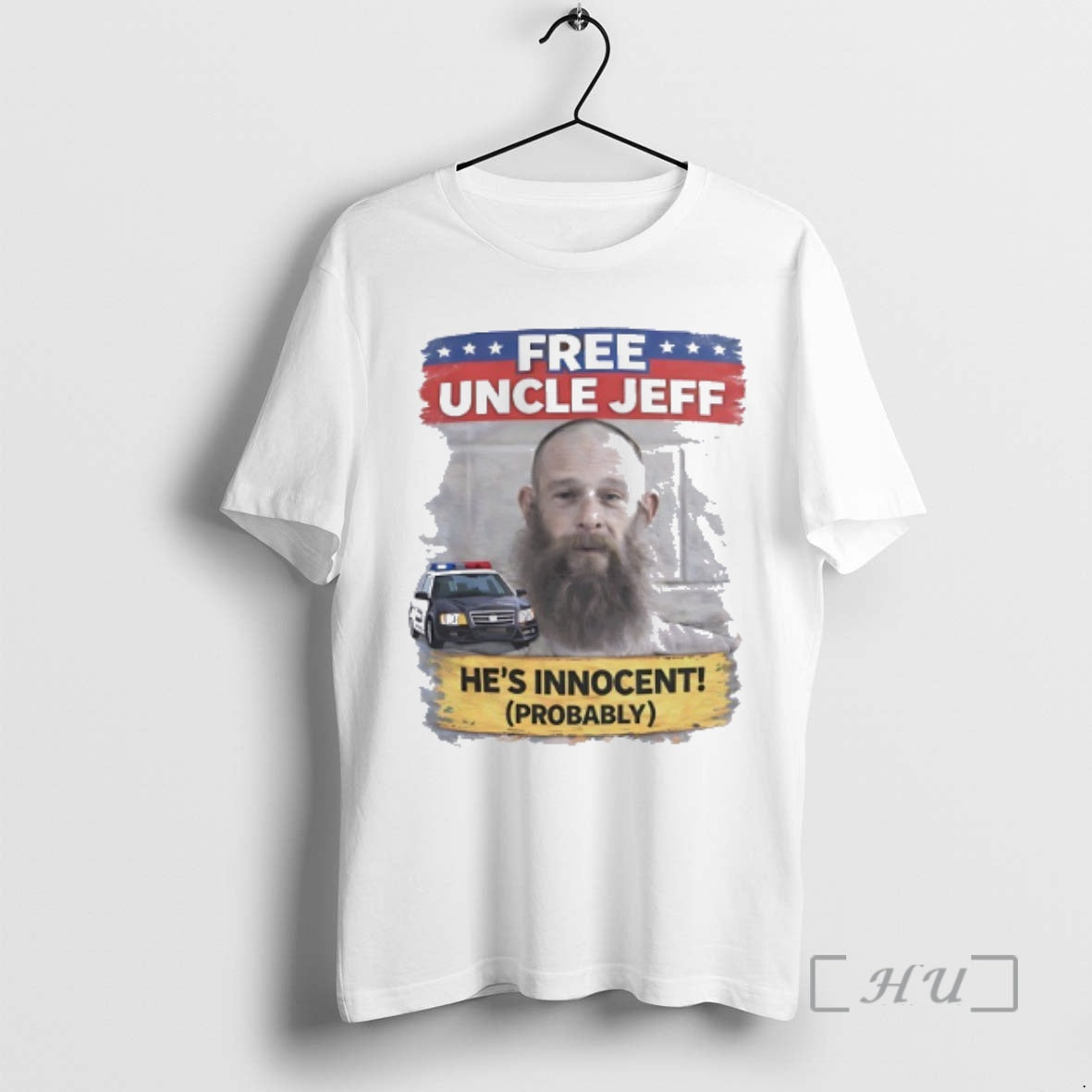 Trending Free Uncle Jeff Hes Innocent Probably T-Shirts, Hoodie, Sweatshirt | AU18TeeNovaLab.com