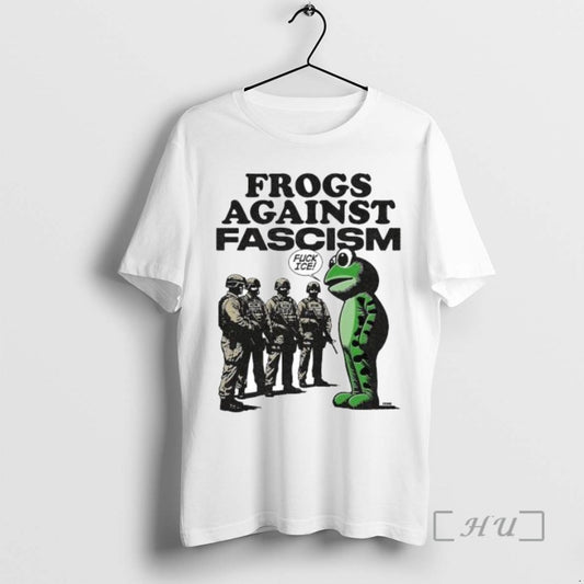 Trending Frog Against Fascism Fuck Ice Portland Frog 2025