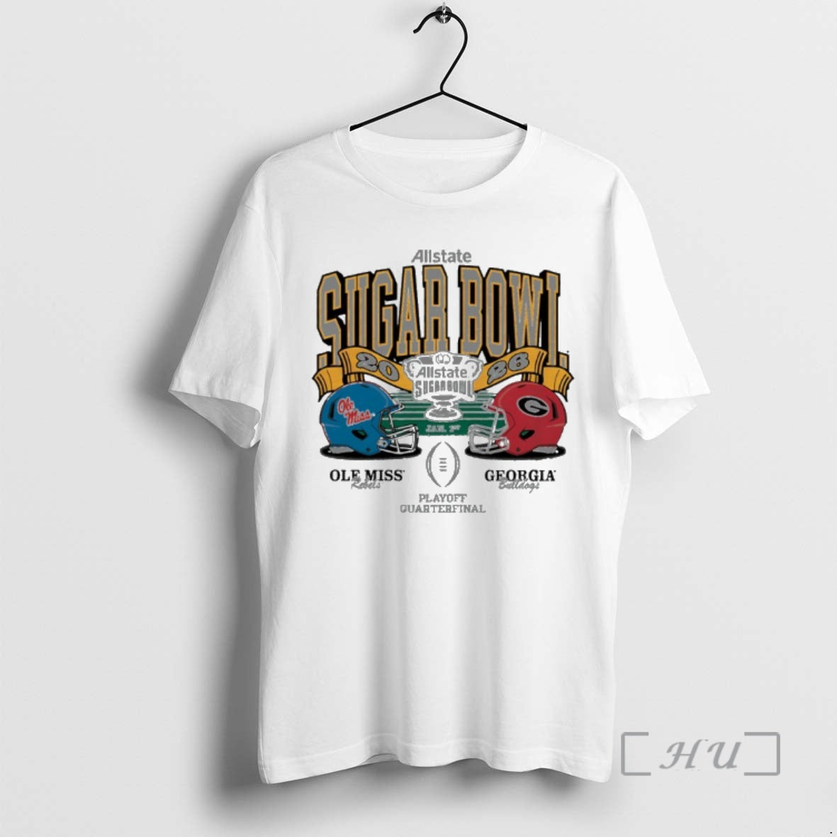 Trending Georgia Vs Ole Miss 2026 Sugar Bowl Head To Head Premium T Shirts Sweater Hoodie, Sweatshirt | AU18TeeNovaLab.com