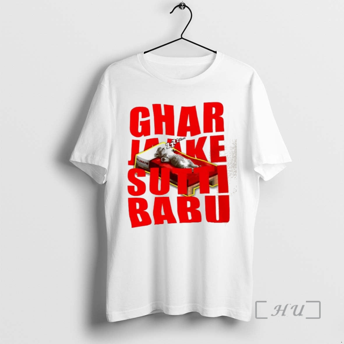 Trending Ghar Jaake Sutti Babu Kitten T-Shirts, Hoodie, Sweatshirt | AU18TeeNovaLab.com