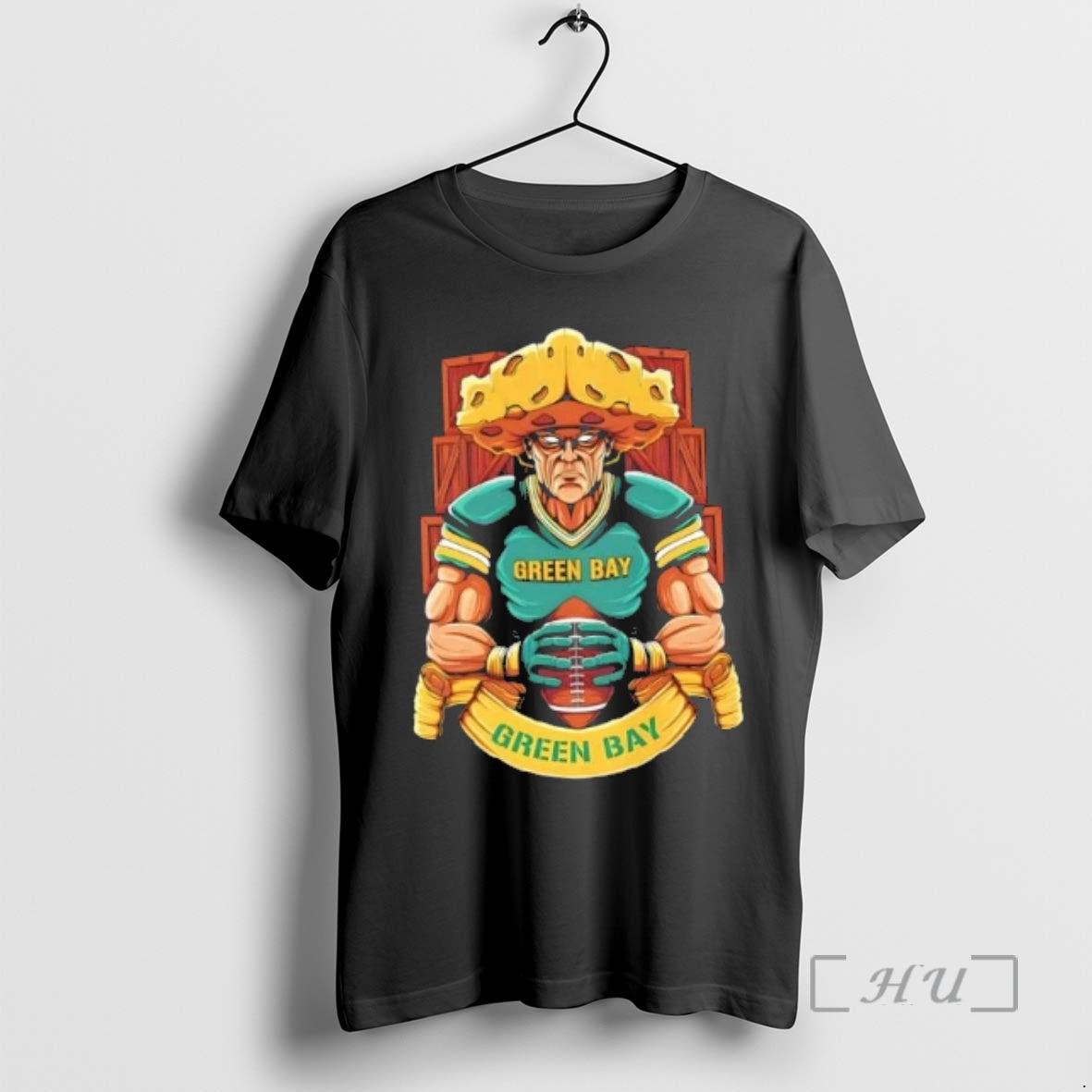 Trending Green Bay Packers Football Mascot Hug The Ball T-Shirts, Hoodie, Sweatshirt | AU18TeeNovaLab.com