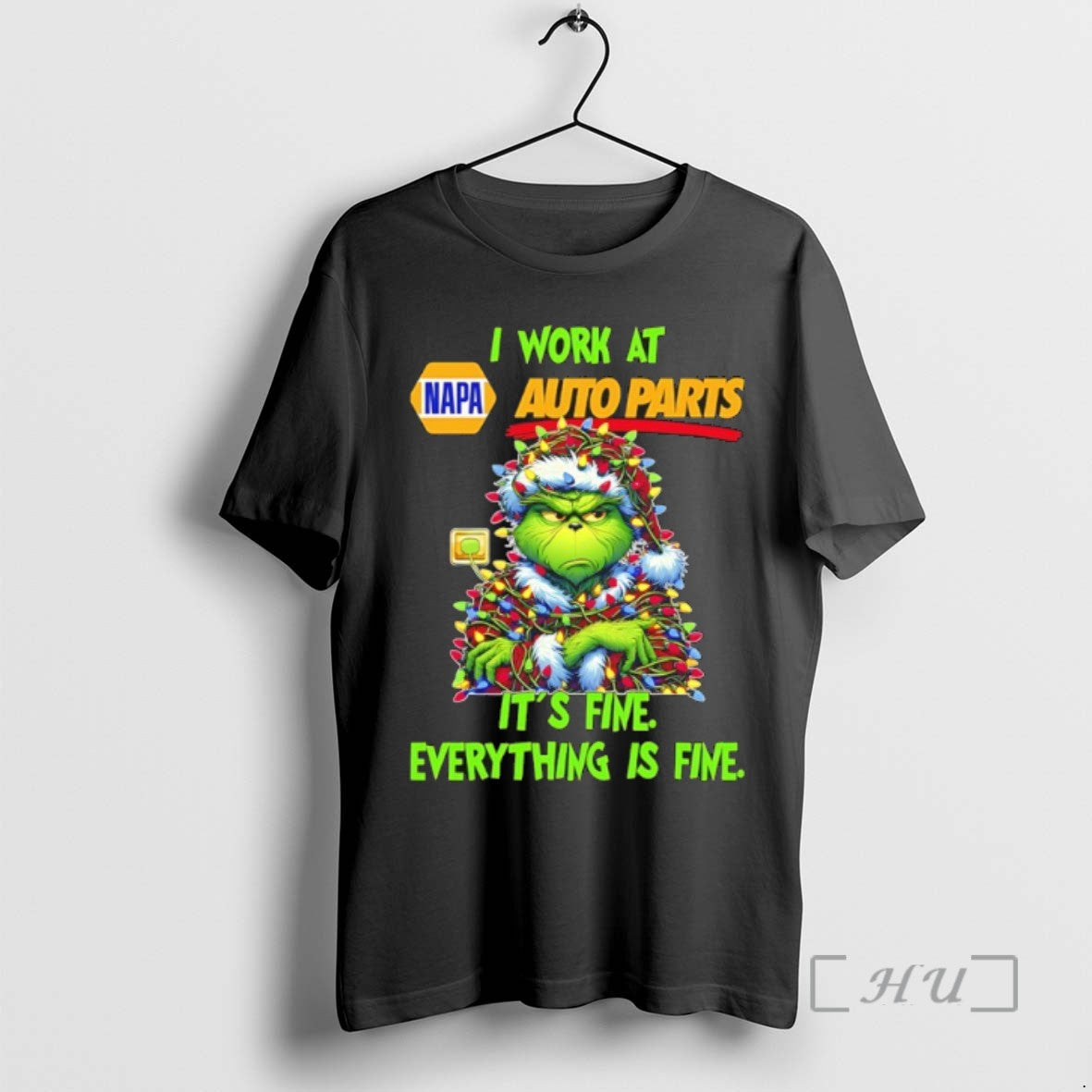 Trending Grinch Christmas Light I Work At Napa Auto Parts Its Fine Everything Is Fine