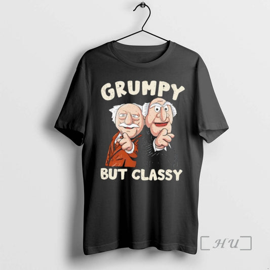 Trending Grumpy Statler And Waldorf Muppets Old Men Pointing And Laughing Comedy Character But Classy T-Shirts, Hoodie,...