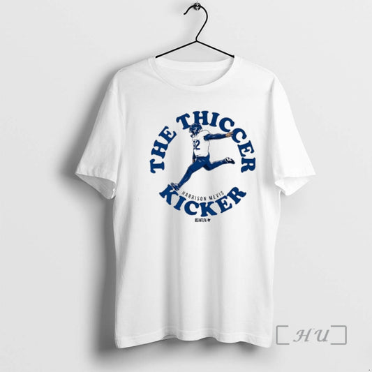 Trending Harrison Mevis The Thiccer Kicker T-Shirts, Hoodie, Sweatshirt | AU18TeeNovaLab.com