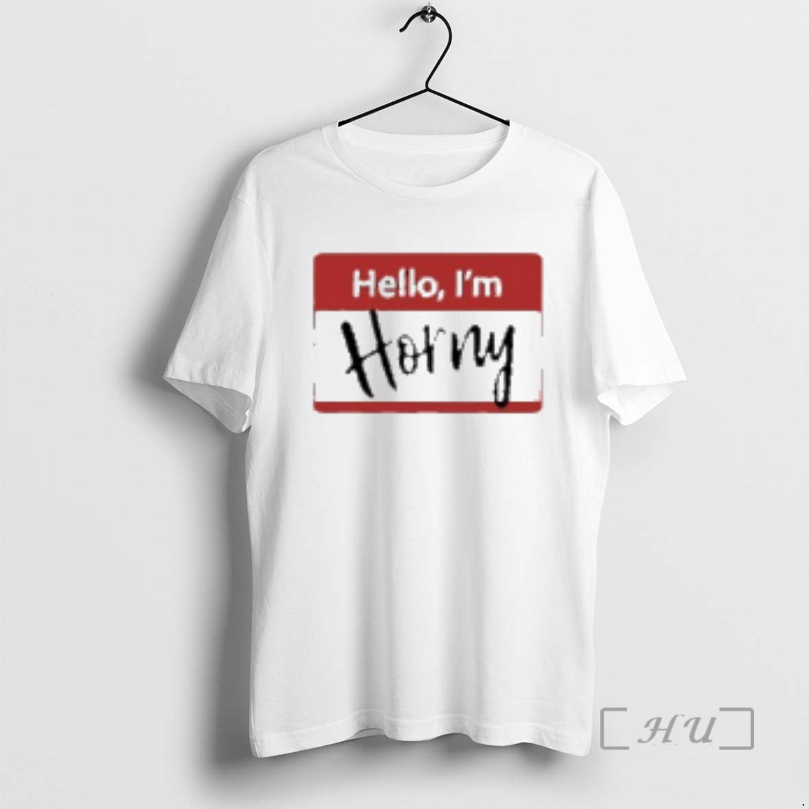 Trending Hello Im Horny Logo T-Shirts, Hoodie, Sweatshirt | AU18TeeNovaLab.com
