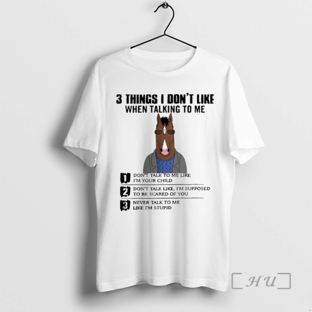 Trending Horse 3 Things I Dont Like When Talking To Me Dont Talk To Me T-Shirts, Hoodie, Sweatshirt | AU18TeeNovaLab.com