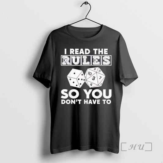 Trending I Read The Rules So You Dont Have To T-Shirts, Hoodie, Sweatshirt | AU18TeeNovaLab.com