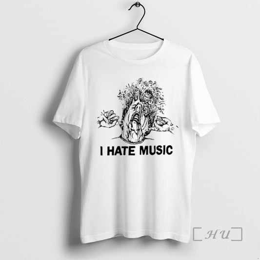 Trending I Hate Music T-Shirts, Hoodie, Sweatshirt | AU18TeeNovaLab.com