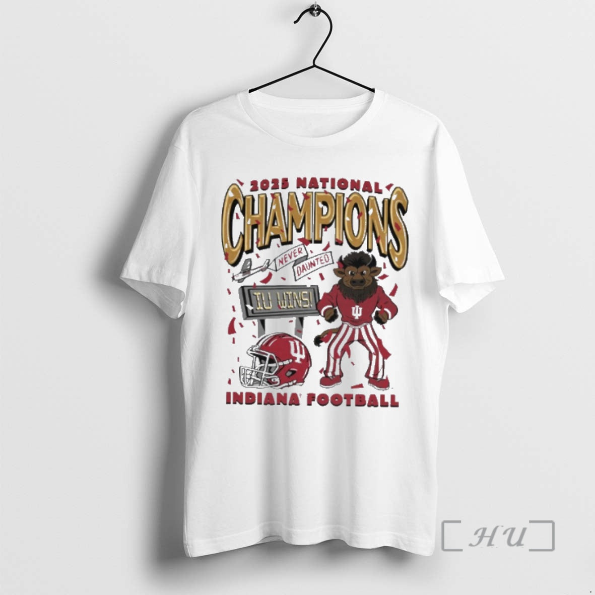 Trending Indiana Football 2025 National Champions Hoosier The Bison T-Shirts, Hoodie, Sweatshirt | AU18TeeNovaLab.com