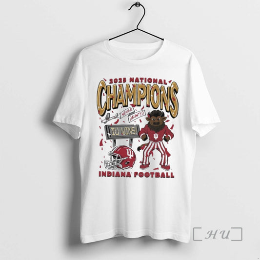 Trending Indiana Football 2025 National Champions Hoosier The Bison T-Shirts, Hoodie, Sweatshirt | AU18TeeNovaLab.com