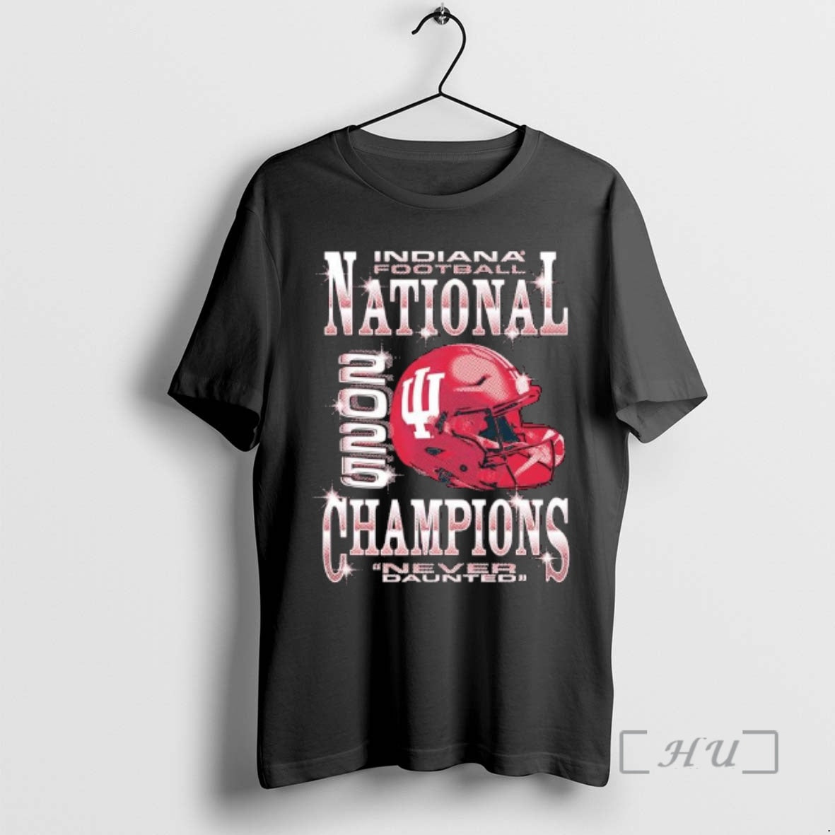 Trending Indiana Football National 2025 Champions Never Daunted T-Shirts, Hoodie, Sweatshirt | AU18TeeNovaLab.com