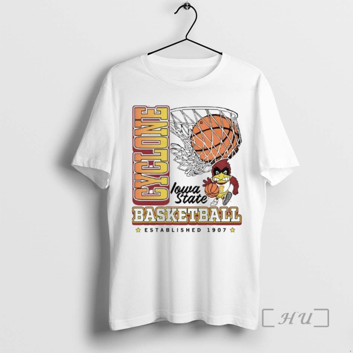 Trending Iowa State Basketball Established 1907 Hilton Coliseum T-Shirts, Hoodie, Sweatshirt | AU18TeeNovaLab.com