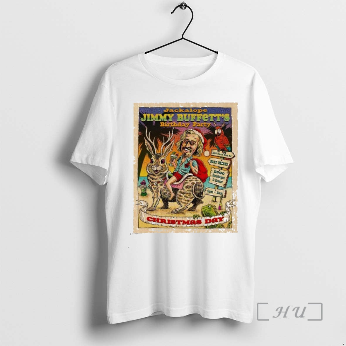 Trending Jackalope Jimmy Buffetts Birthday Party Christmas Day T-Shirts, Hoodie, Sweatshirt | AU18TeeNovaLab.com