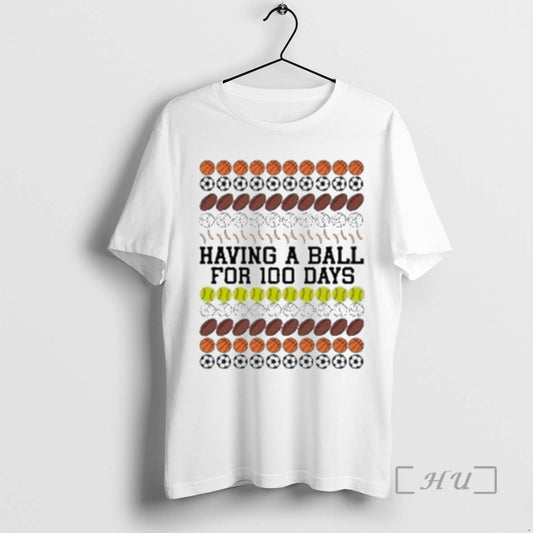 Trending Kentucky Having A Ball For 100 Days Sports T-Shirts, Hoodie, Sweatshirt | AU18TeeNovaLab.com