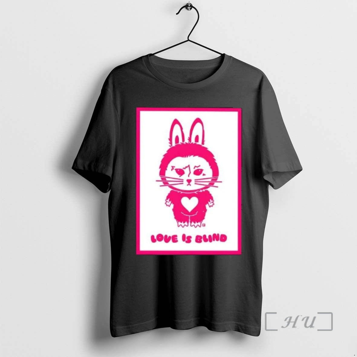 Trending Labubu Love Is Blind Greeting Card T-Shirts, Hoodie, Sweatshirt | AU18TeeNovaLab.com