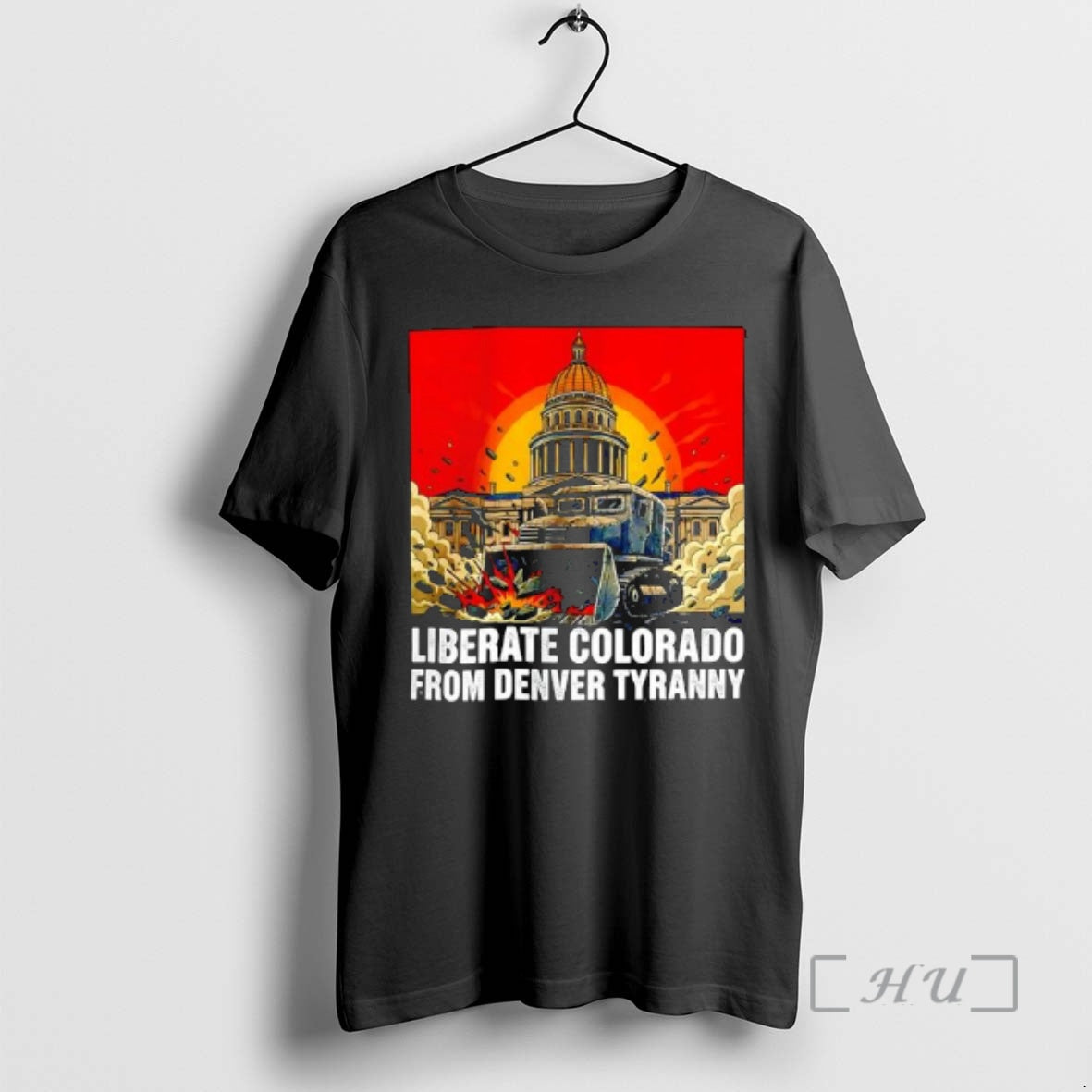 Trending Liberatecolorado State Capitol Building From Denver Tyranny Graphic T-Shirts, Hoodie, Sweatshirt