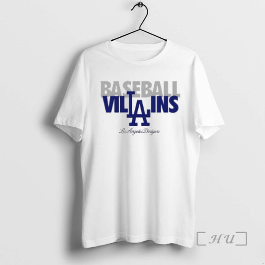 Trending Los Angeles Dodgers Baseball Villains Classic T-Shirts, Hoodie, Sweatshirt | AU18TeeNovaLab.com