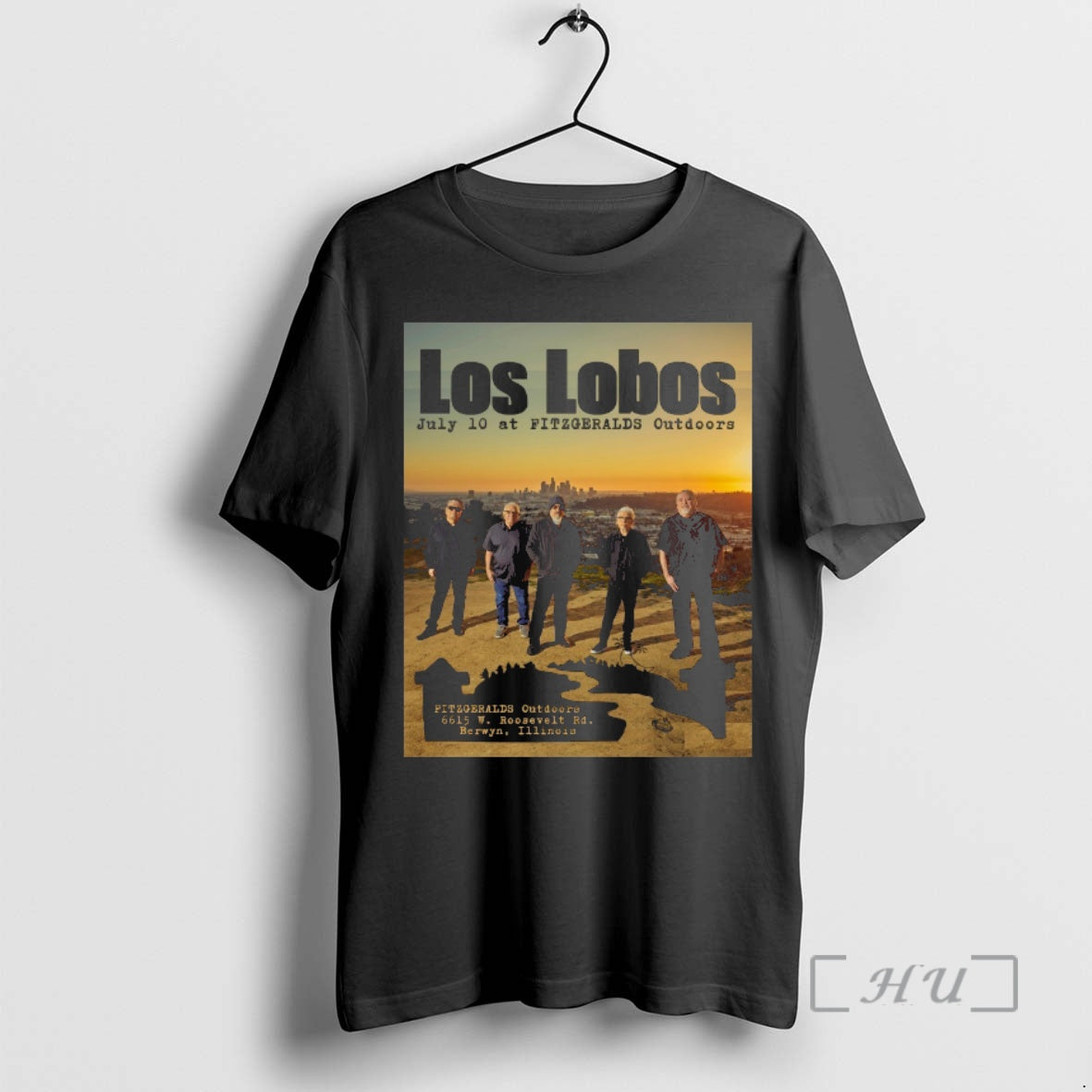 Trending Los Lobos Tour At Fitzgeralds Outdoors Berwyn Il July 10 2026 Premium T Shirts Hoodie, Sweatshirt