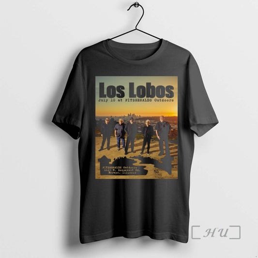 Trending Los Lobos Tour At Fitzgeralds Outdoors Berwyn Il July 10 2026 Premium T Shirts Hoodie, Sweatshirt