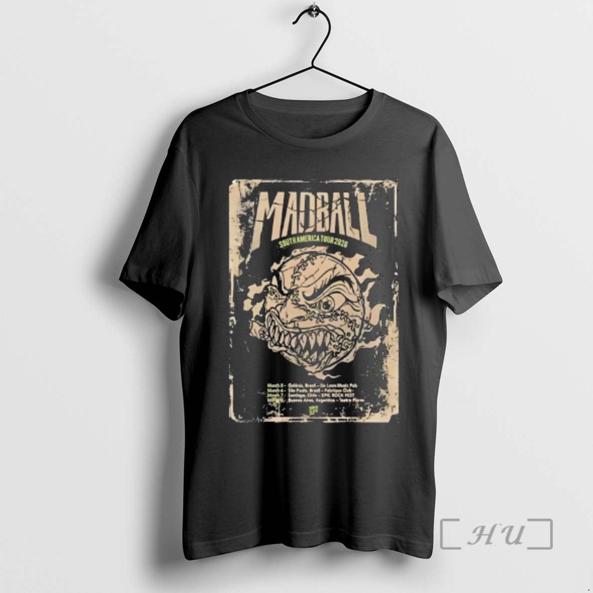 Trending Madball South America Tour 2026 Vintage T-Shirts, Hoodie, Sweatshirt | AU18TeeNovaLab.com