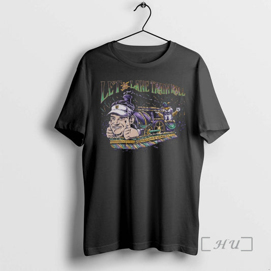 Trending Mardi Gras Let The Lane Train Roll T-Shirts, Hoodie, Sweatshirt | AU18TeeNovaLab.com