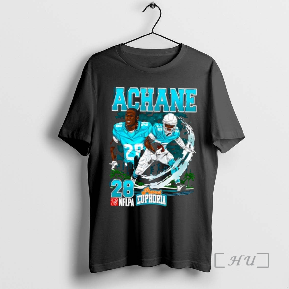 Trending Miami Dolphins Devon Achane Football Player City Graphic T-Shirts, Hoodie, Sweatshirt | AU18TeeNovaLab.com